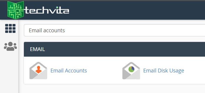 Search Email Accounts - cPanel